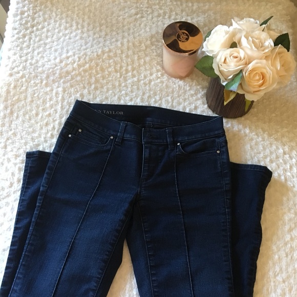 Ann Taylor Dark Boot Cut Jeans - Picture 3 of 6